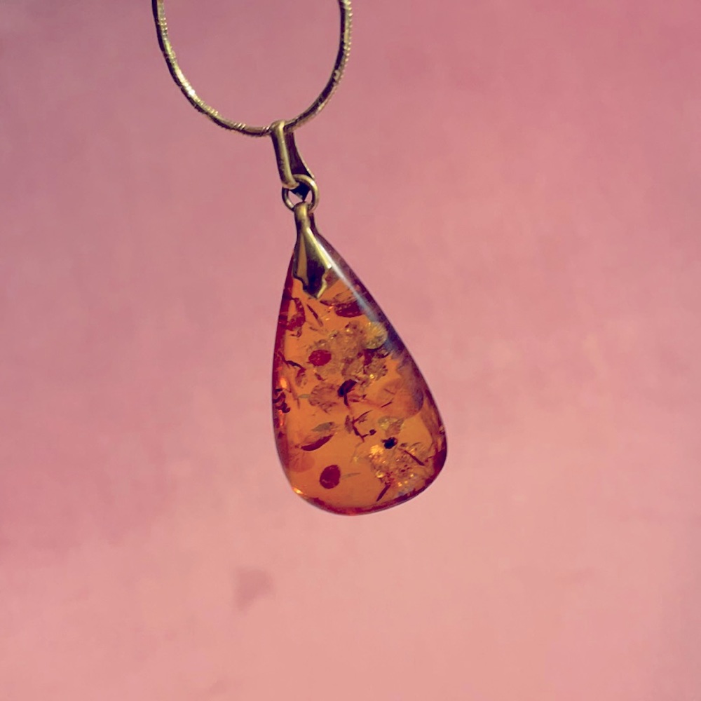 Baltic amber necklace